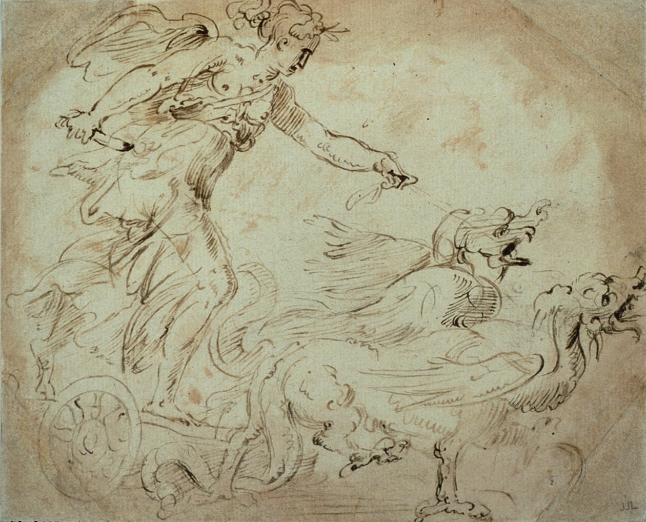 Ceres için çalışma by Giorgio Vasari