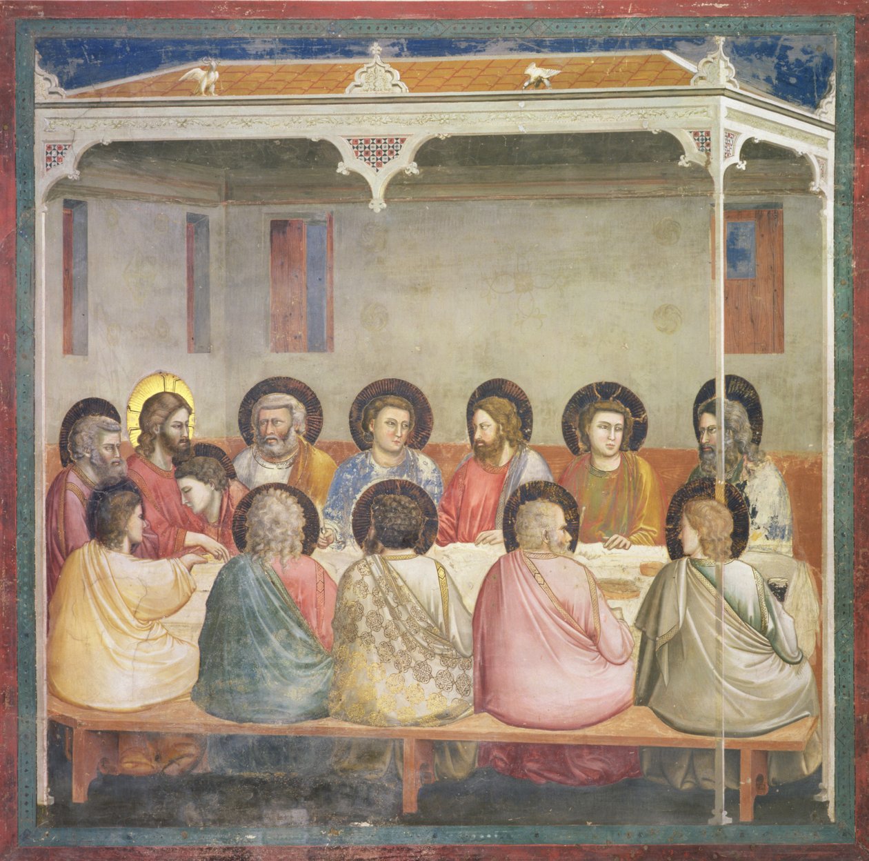 Son Akşam Yemeği, c.1305 by Giotto di Bondone