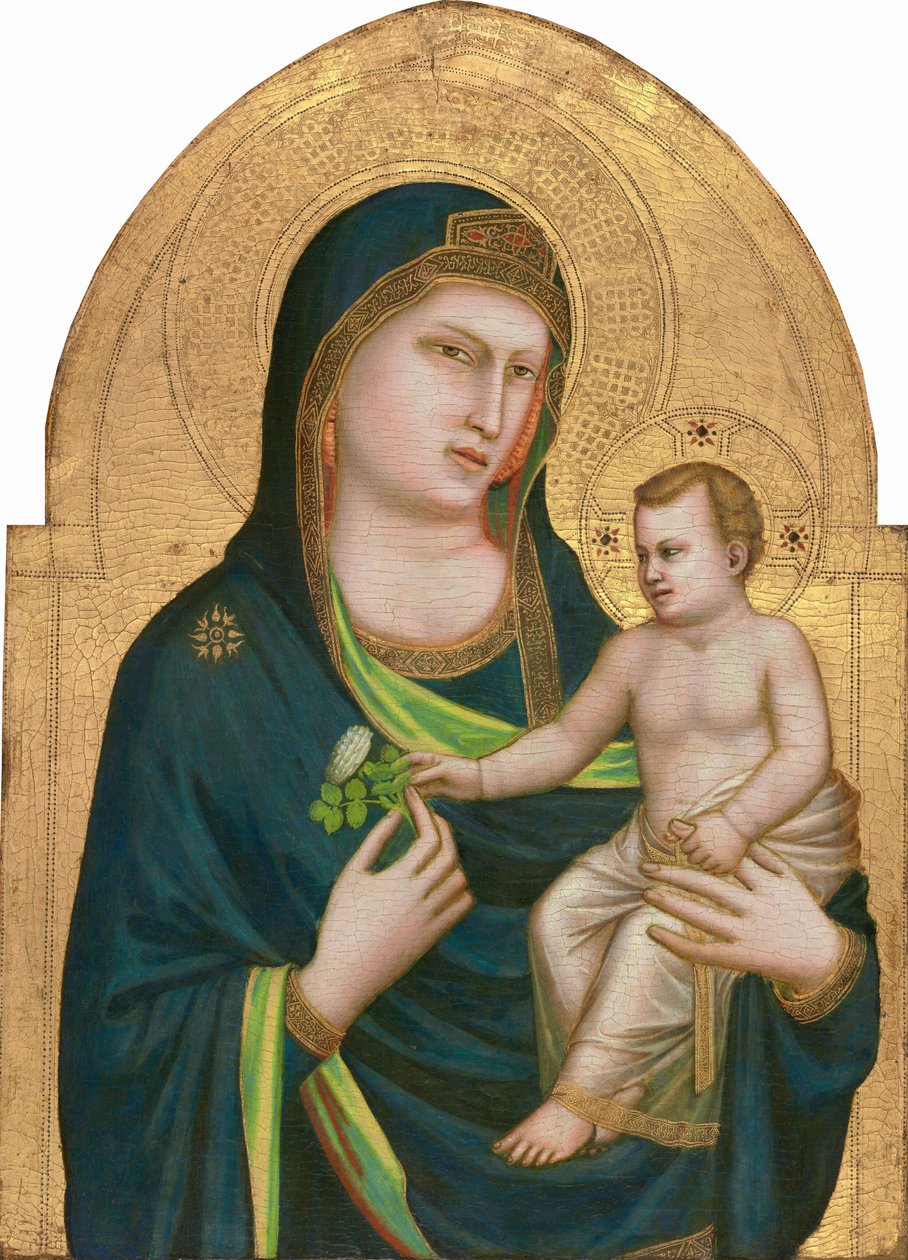 madonna ve çocuk by Giotto