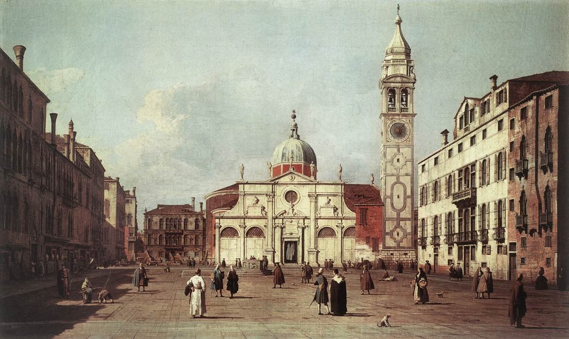 Campo Santa Maria Formosa by Giovanni Antonio Canal