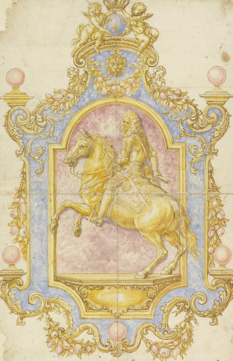 Cosimo III de Medici için Duvar Dekorasyonu by Giovanni Battista Foggini