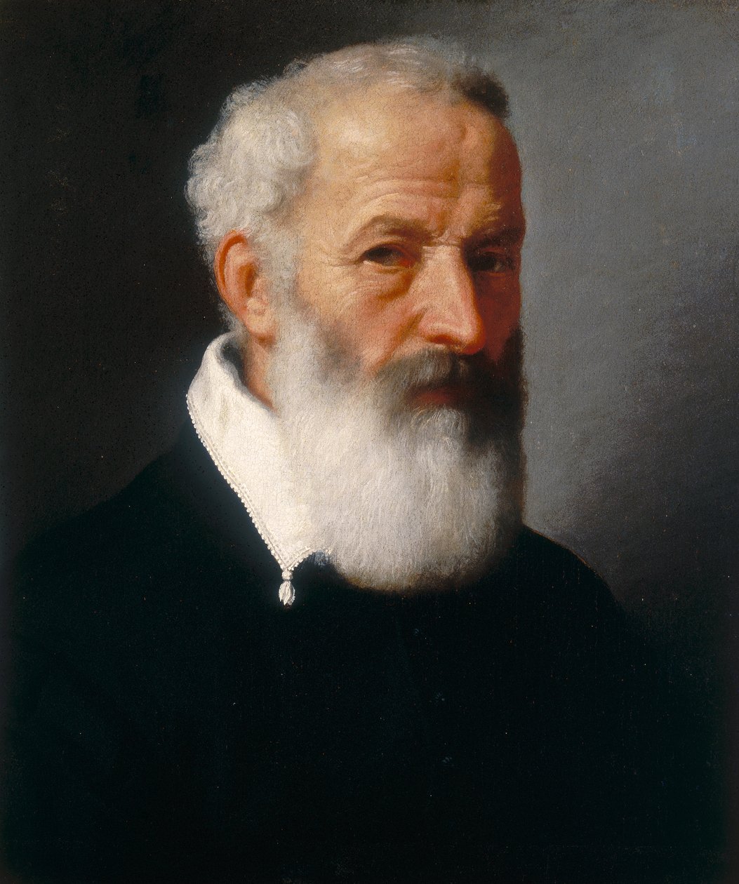 Yaşlı bir asilzade portresi by Giovanni Battista Moroni