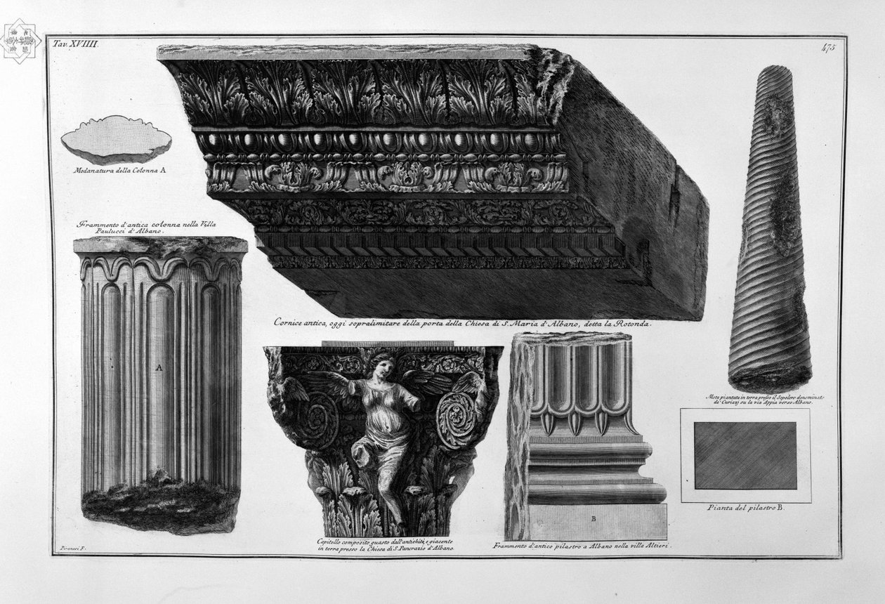 Başlık yok by Giovanni Battista Piranesi