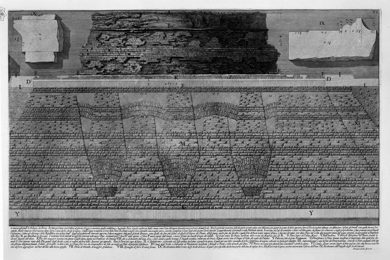 Hadrian Mozolesi by Giovanni Battista Piranesi