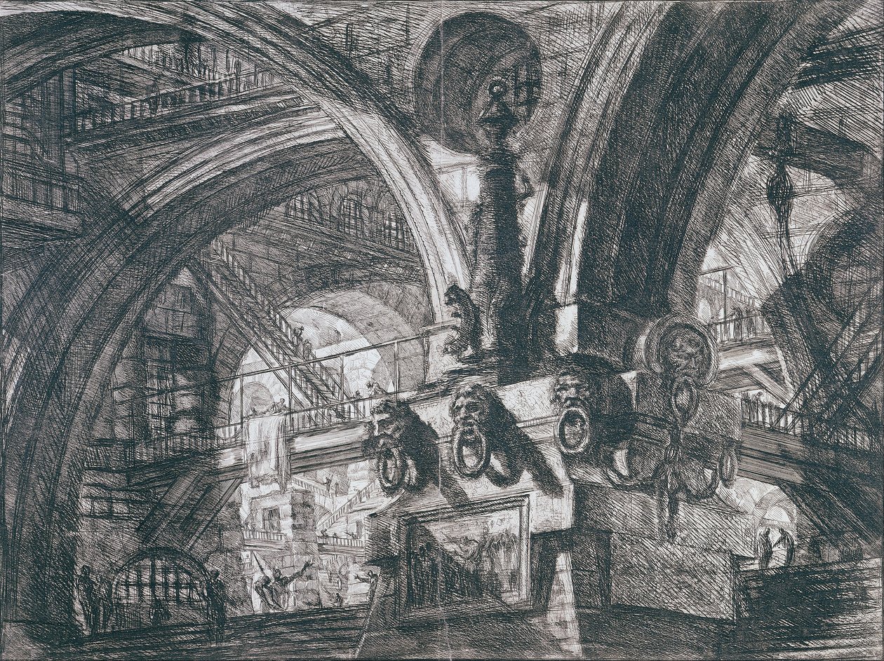 Hapishane by Giovanni Battista Piranesi