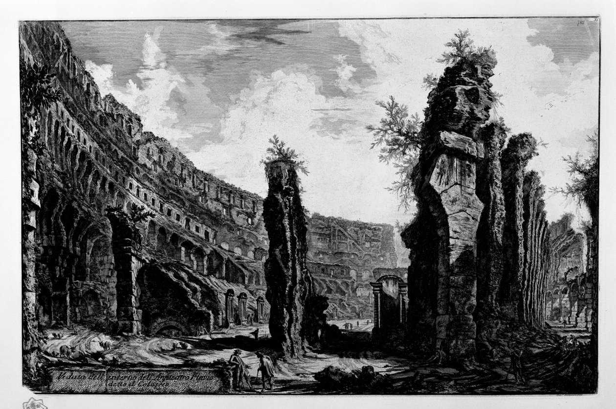 Kolezyum olarak bilinen Flavian Amfitiyatrosu