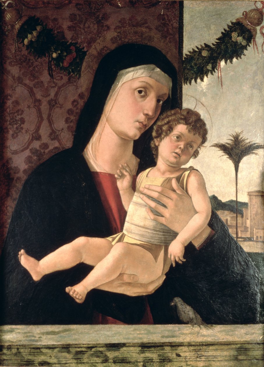 Güzel gözlü Madonna by Giovanni Bellini