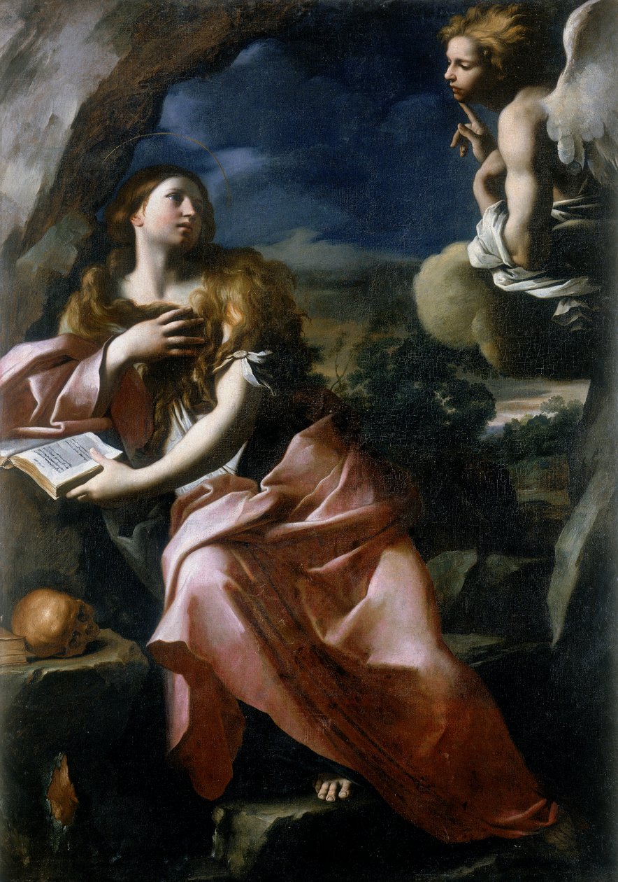 Çölde Pişman Mary Magdalene by Giovanni Domenico Cerrini