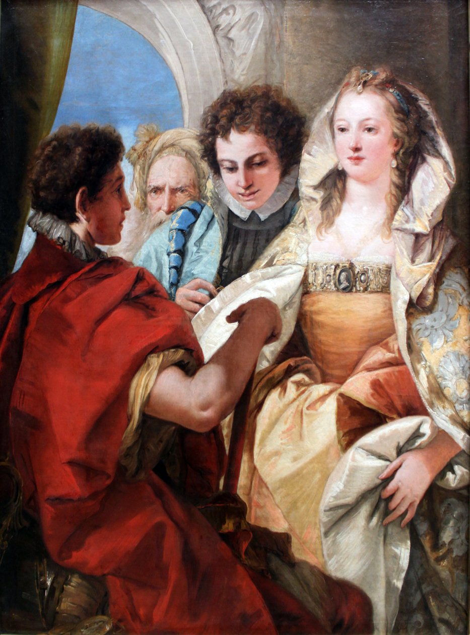 Scipio Kıtası by Giovanni Domenico Tiepolo