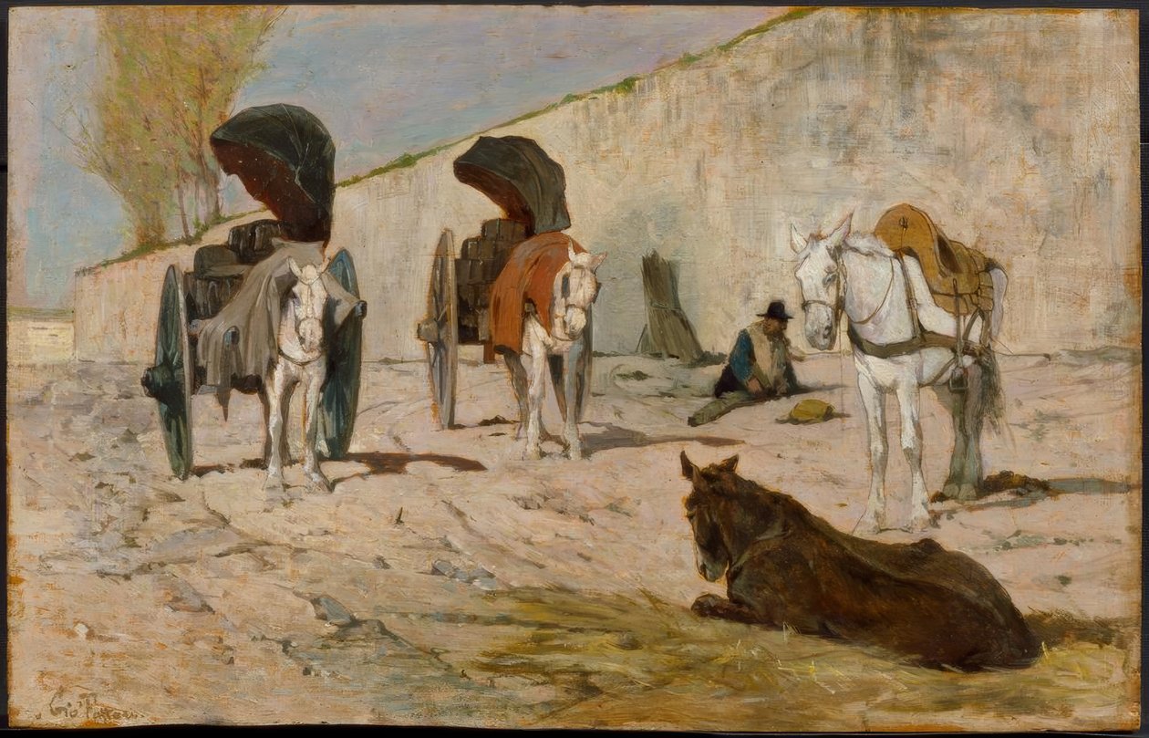Roma höyükleri by Giovanni Fattori