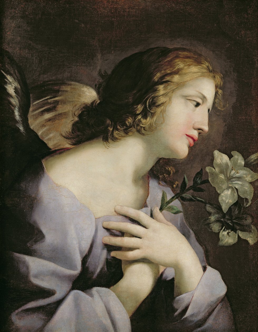 Müjde Meleği, c.1650 by Giovanni Francesco Romanelli