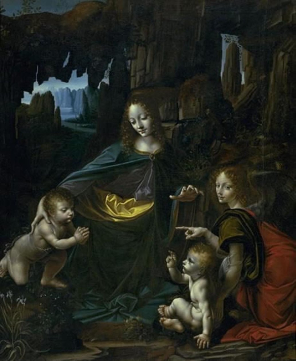Kayaların Bakiresi by Giovanni Antonio Boltraffio