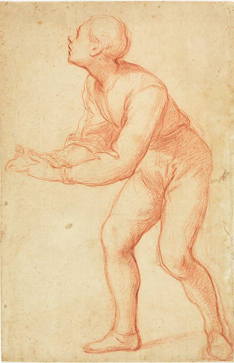 Kollarını açmış duran genç adam by Giovanni Balducci