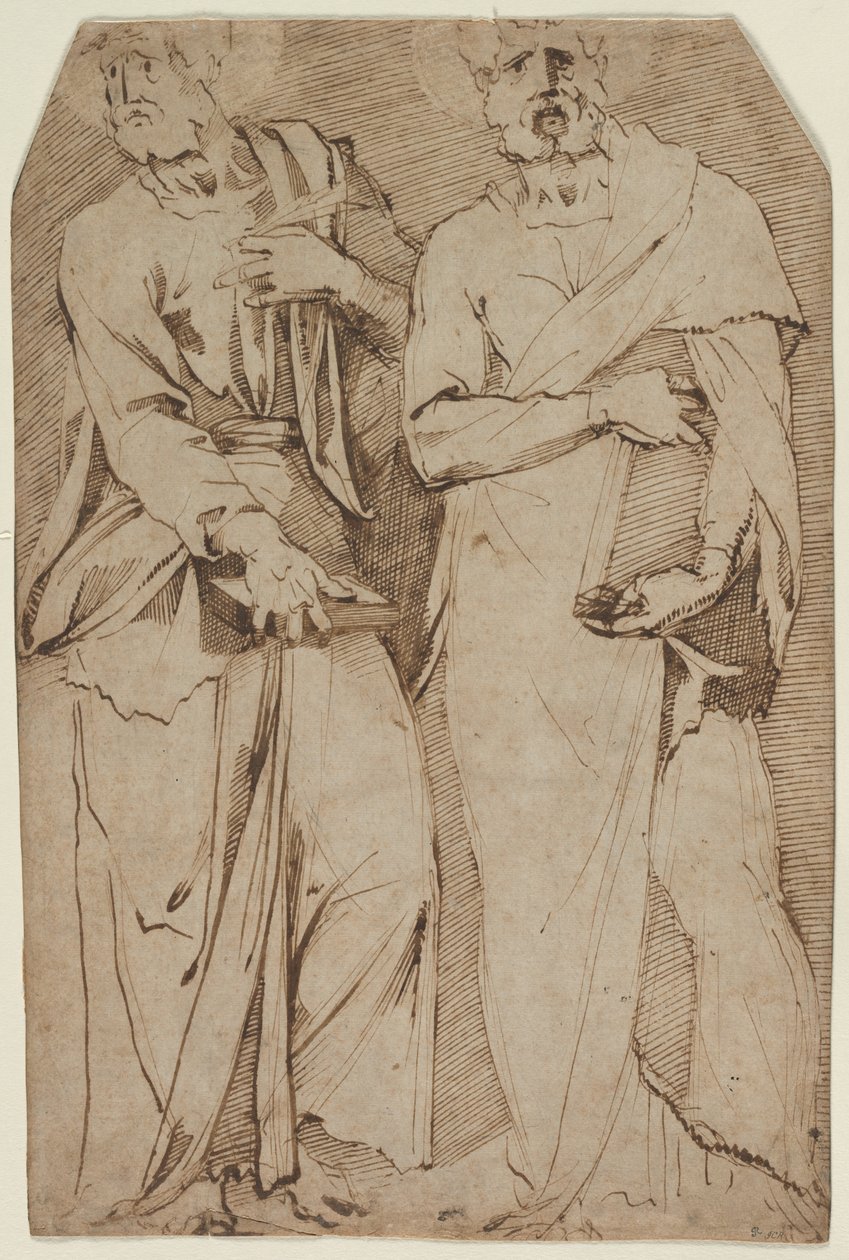 İki Daimi Aziz, 1563-1572. by Giovanni Bandini