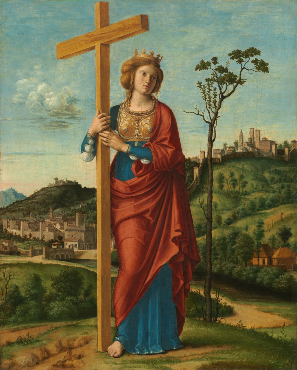 Aziz Helena, c. 1495. by Giovanni Battista Cima da Conegliano