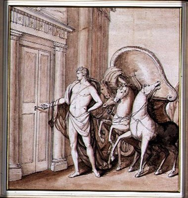 Apollon ve Arabası by Giovanni Battista Cipriani