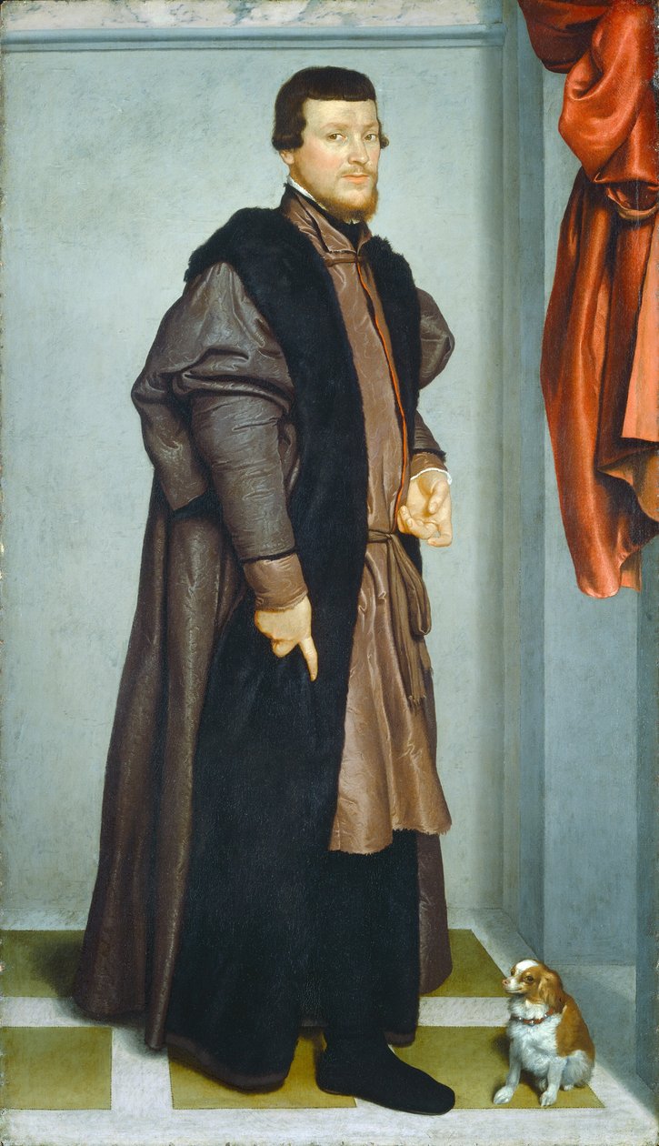 Gian Federico Madruzzo, c. 1560. by Giovanni Battista Moroni
