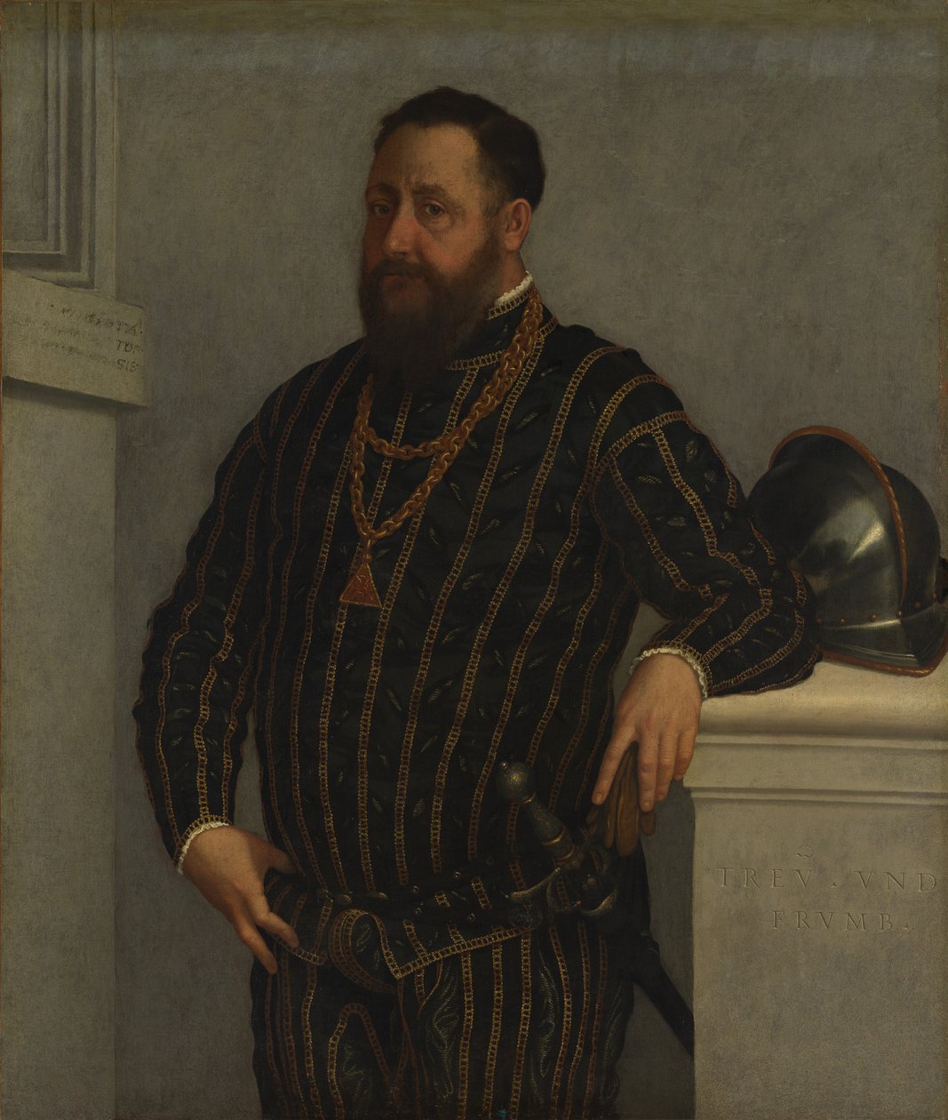 Bir Adamın Portresi. by Giovanni Battista Moroni