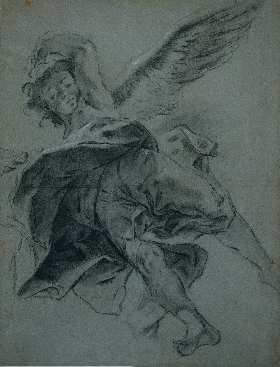 Uçan Melek recto, 1723-1727. by Giovanni Battista Piazzetta