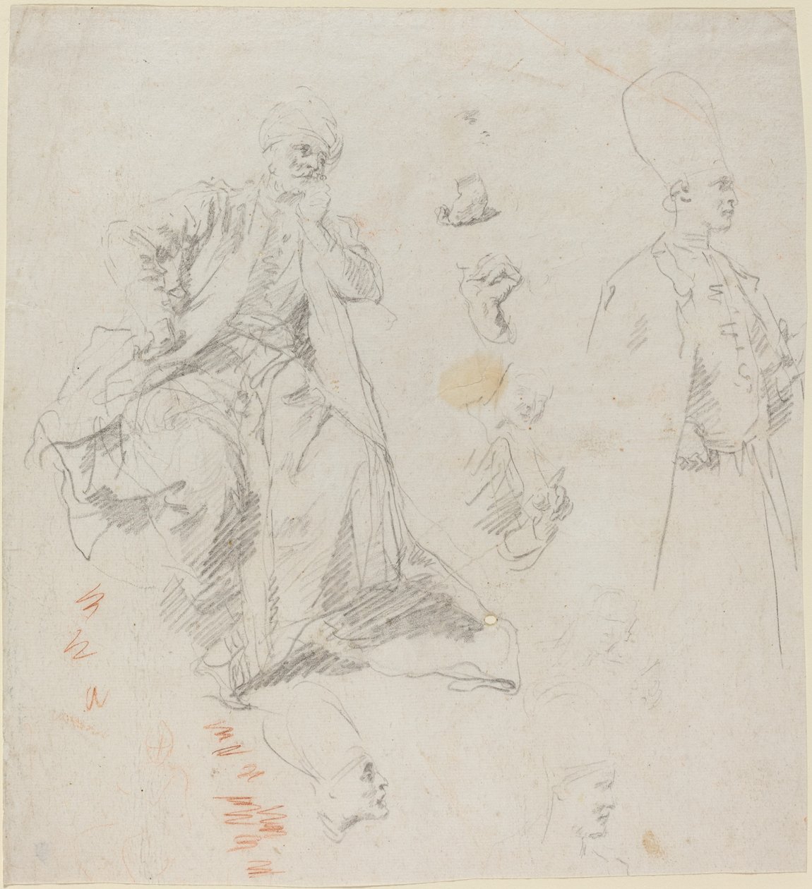 Halife Aladin ve Danışmanları by Giovanni Battista Piazzetta