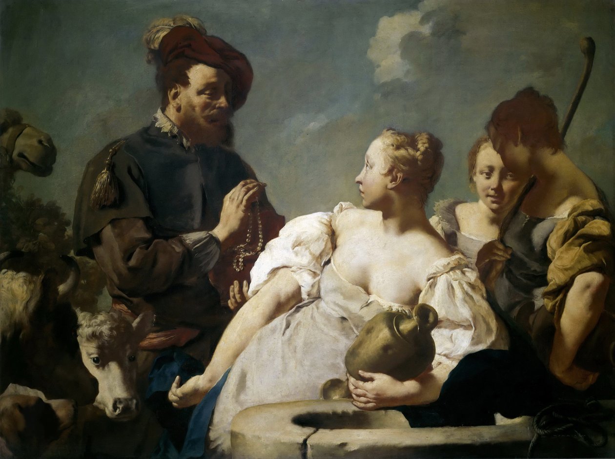 Rebecca Kuyuda, c. 1740. by Giovanni Battista Piazzetta