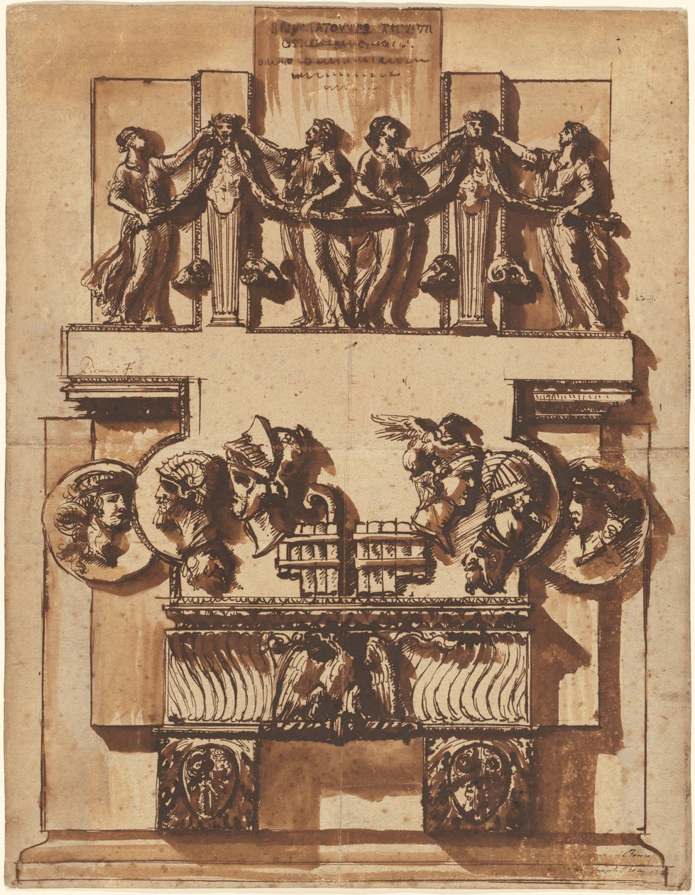 Muhteşem Duvar Anıtı Fantazisi by Giovanni Battista Piranesi