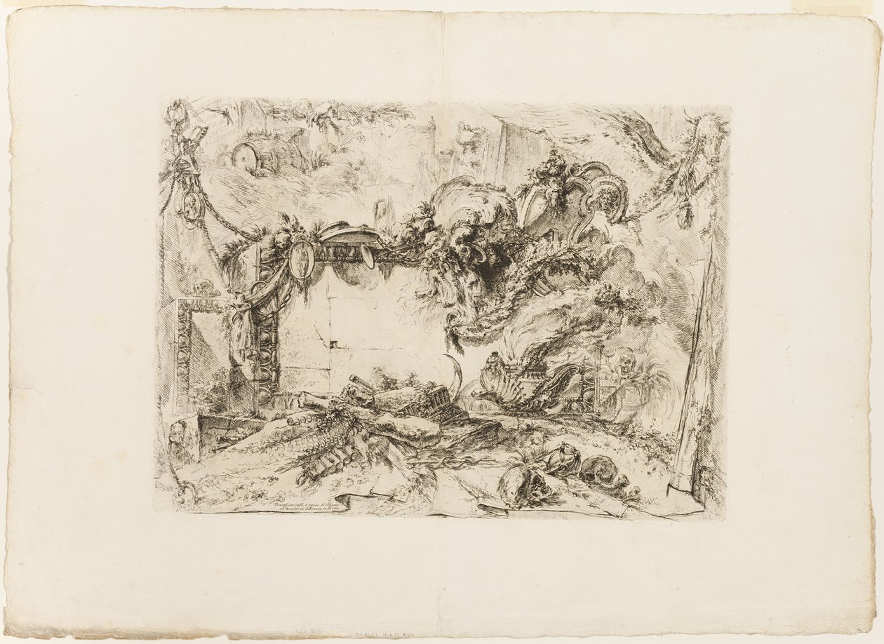 Anıtsal Tablet by Giovanni Battista Piranesi