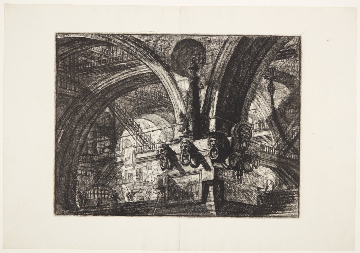Lambalı İskele by Giovanni Battista Piranesi