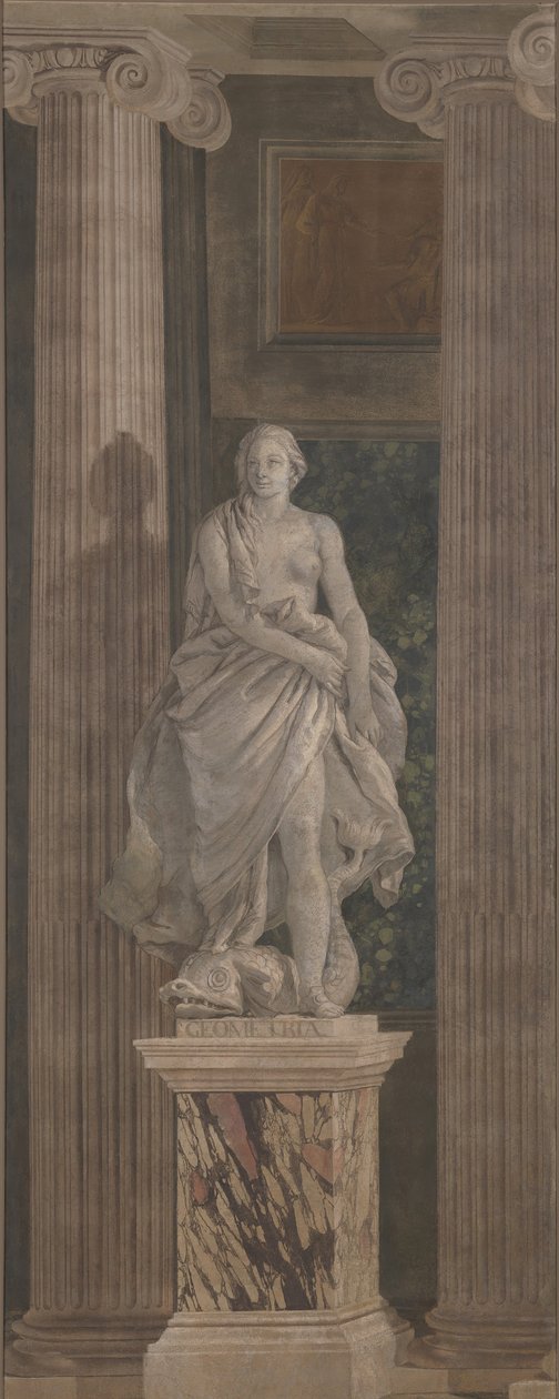 Geometri, 1760. by Giovanni Battista Tiepolo
