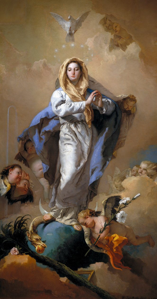 Immaculate Conception, 1767-9 by Giovanni Battista Tiepolo