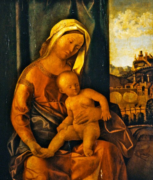 ಮಡೋನಾ ಮತ್ತು ಚೈಲ್ಡ್ ಟರ್ಕ್ by Giovanni Bellini