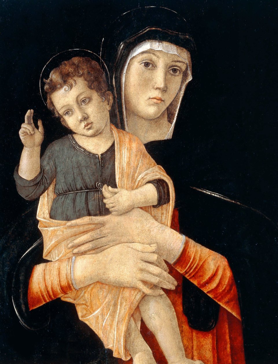 Madonna ve Çocuk, 1475-1480. by Giovanni Bellini
