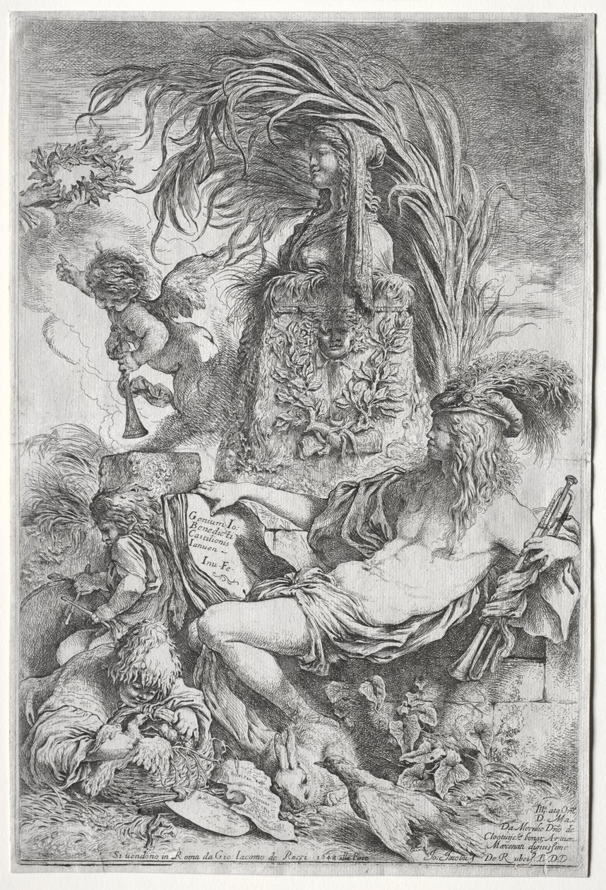 Castiglione'nin Dehası by Giovanni Benedetto Castiglione