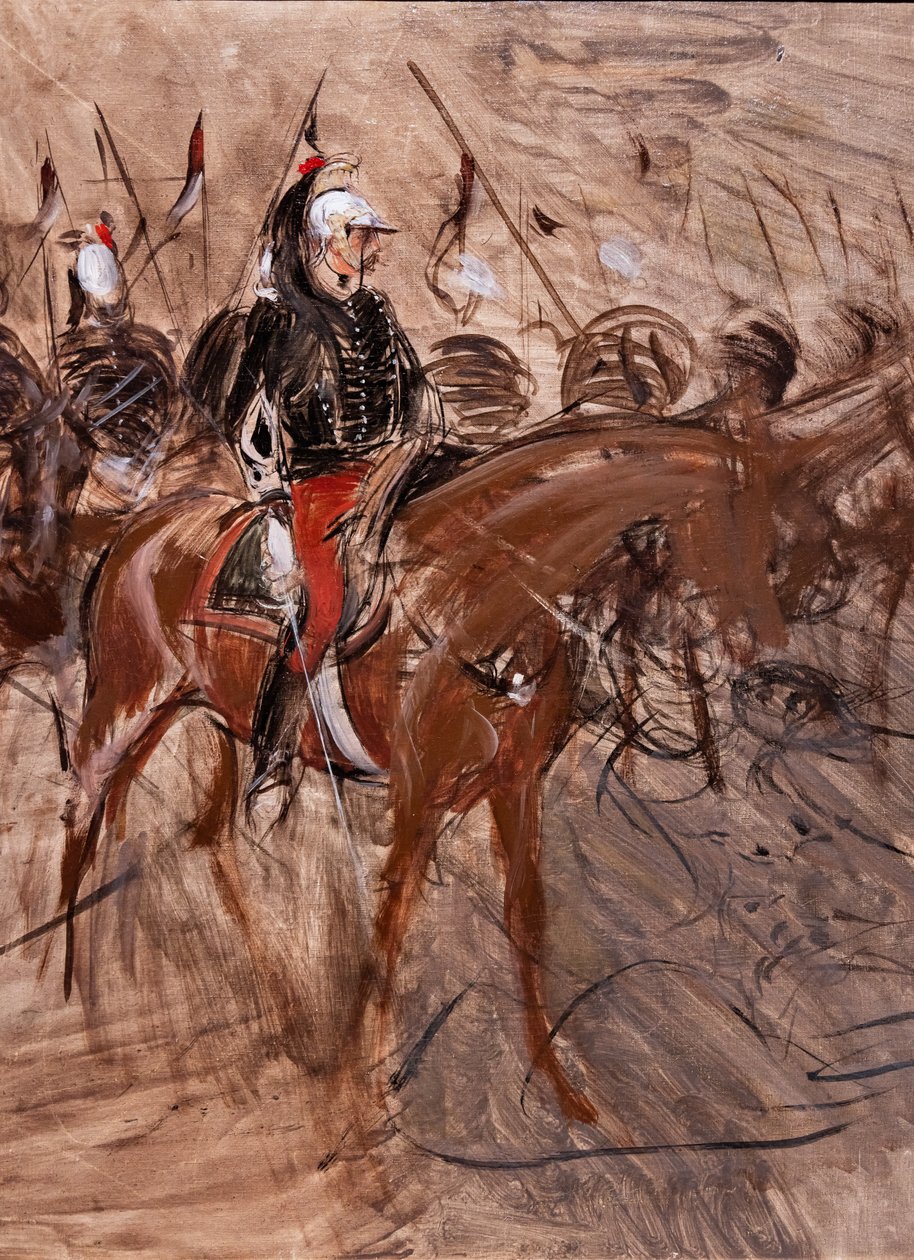 At sırtında ejderhalar by Giovanni Boldini