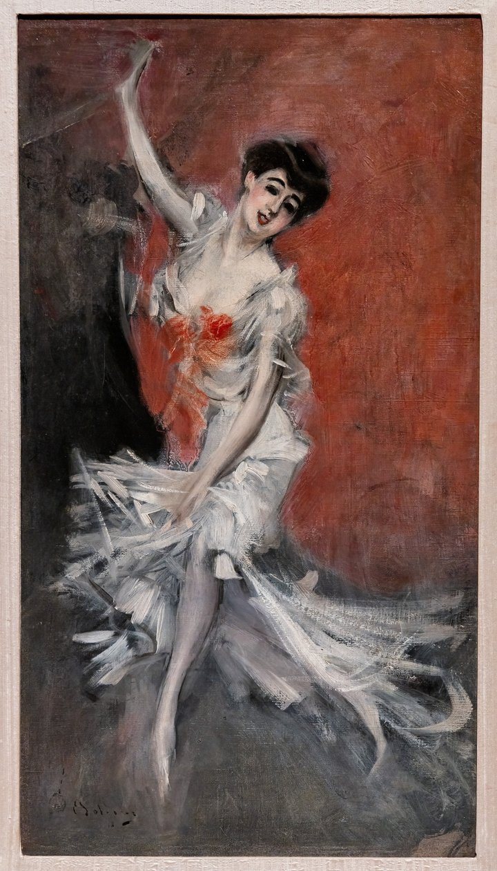 Bir Kadın Dansçının Portresi by Giovanni Boldini