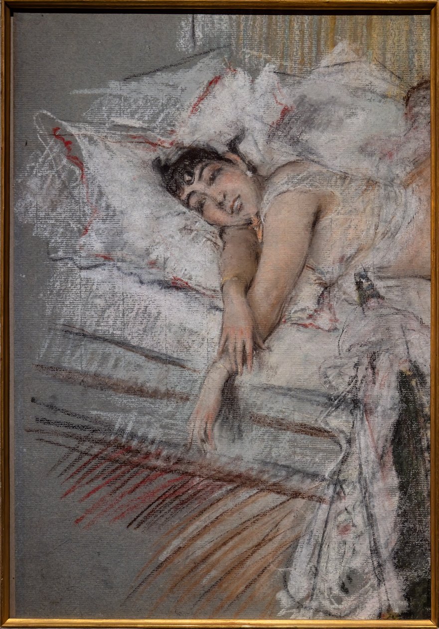 Yatakta Rasty Kontesi by Giovanni Boldini