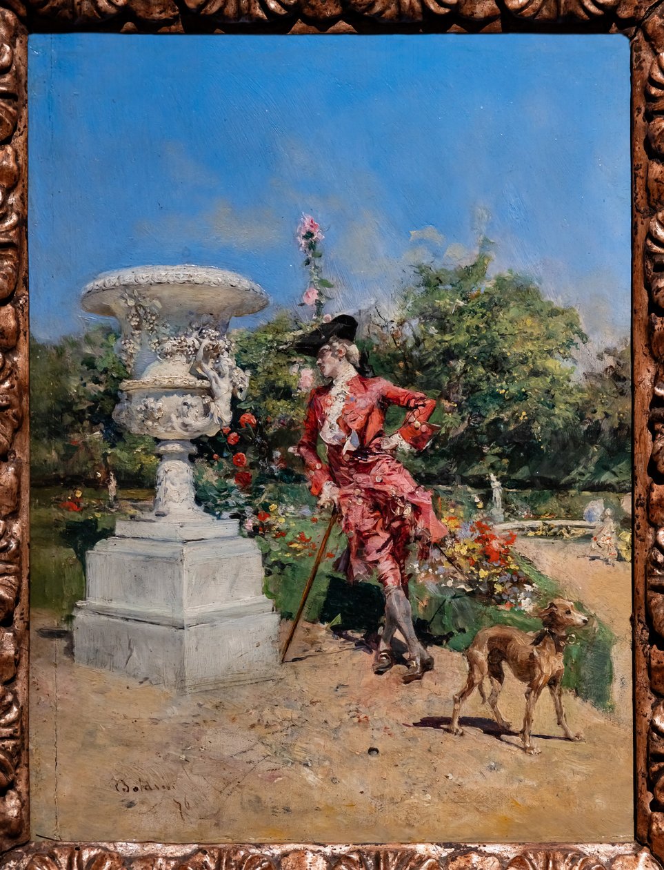 Versay'da Genç Marki by Giovanni Boldini