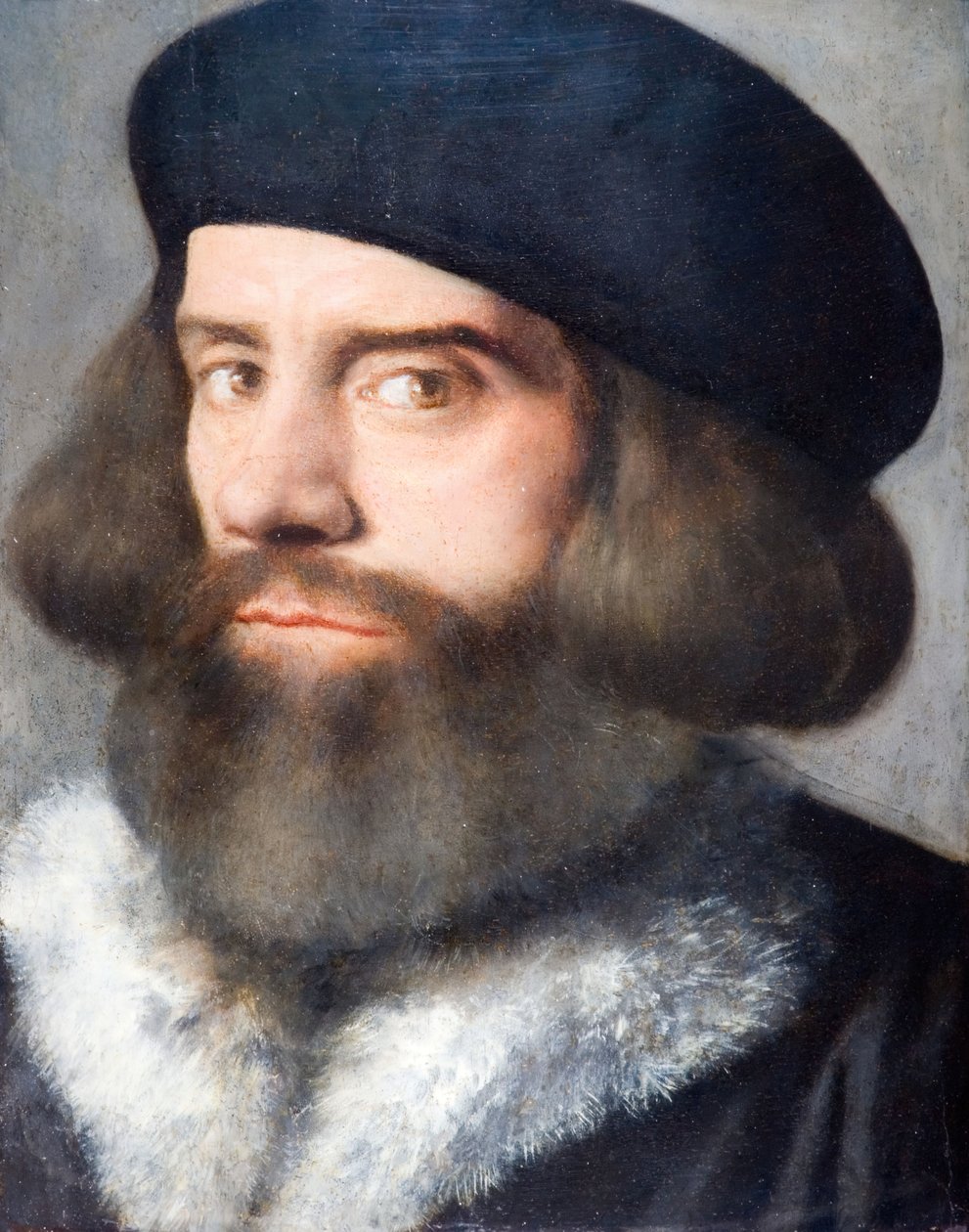 Sakallı Bir Adamın Başı, 1537. by Giovanni Buonconsiglio