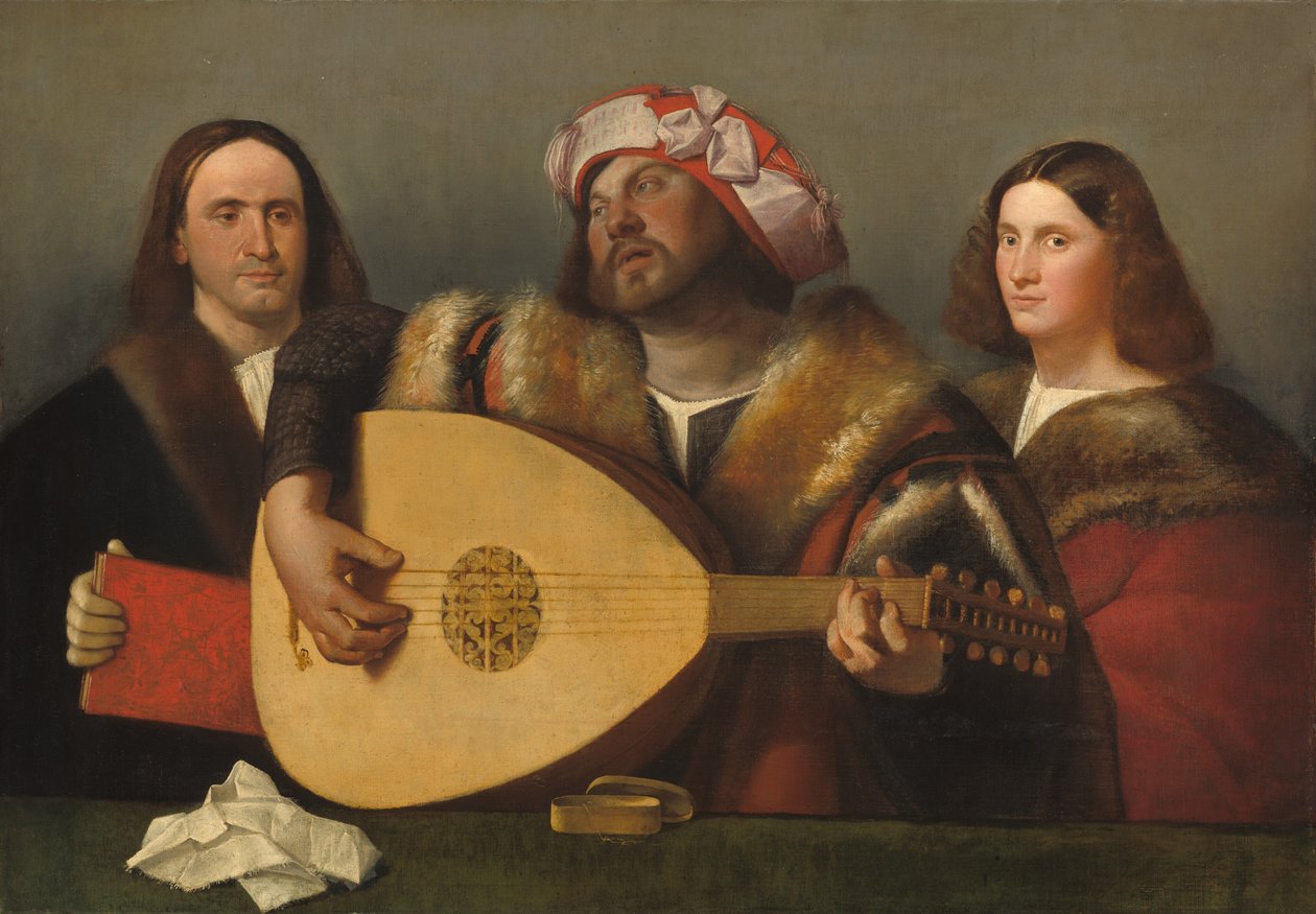 Konser, c. 1518-1520. by Giovanni Cariani