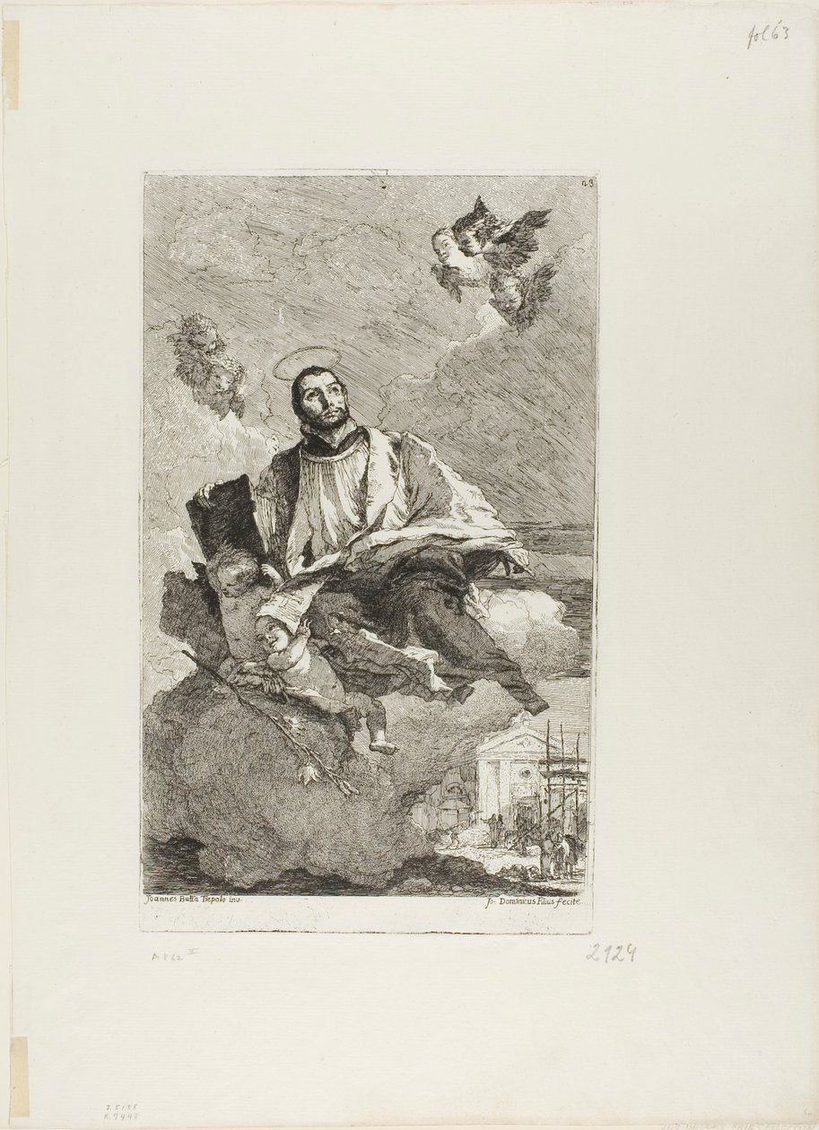 Thiene Aziz Gaetano by Giovanni Domenico Tiepolo