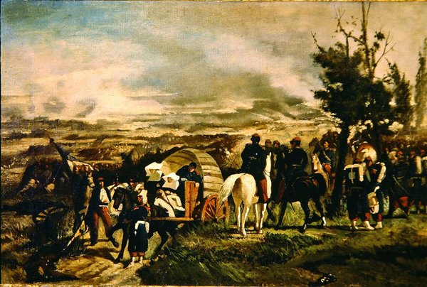 ಮೆಜೆಂಟಾ ಕದನ, 1860 ಟರ್ಕಿ by Giovanni Fattori