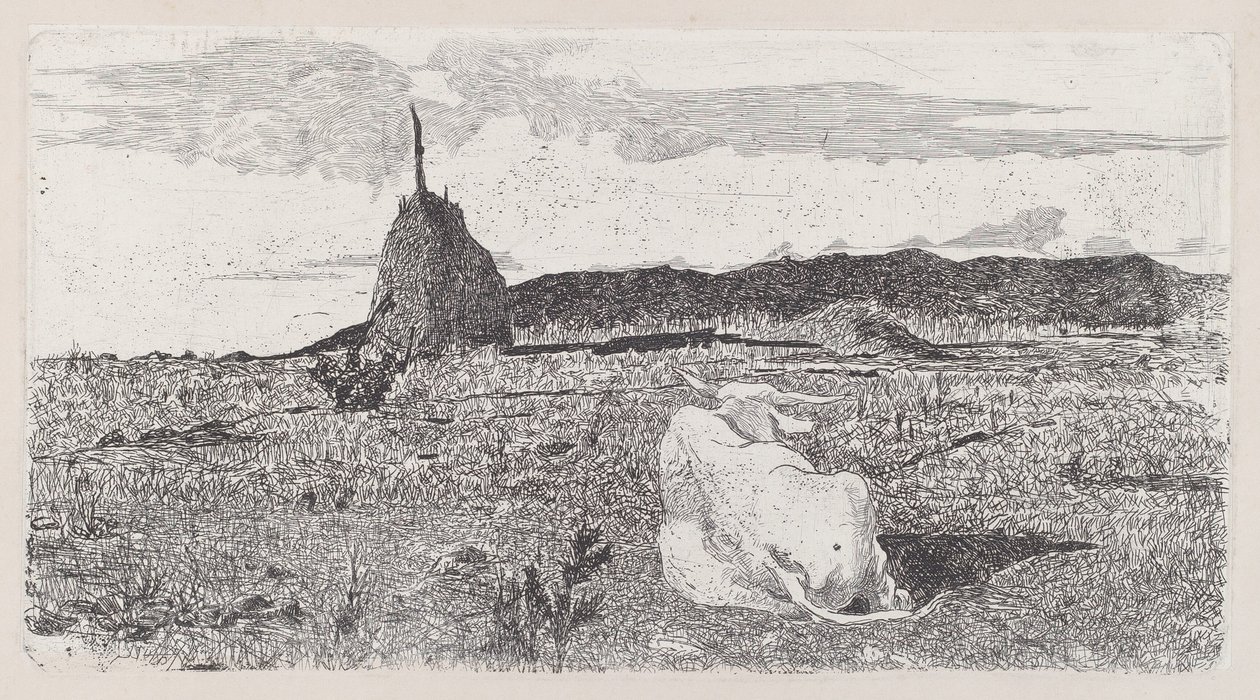 Kutsal İnek [Pio bove] by Giovanni Fattori