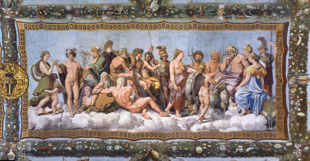 Tanrıların Konseyi by Giovanni Francesco (c.1488 1528) Penni