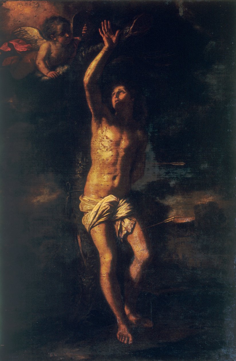 Aziz Sebastian by Giovanni Francesco Barbieri