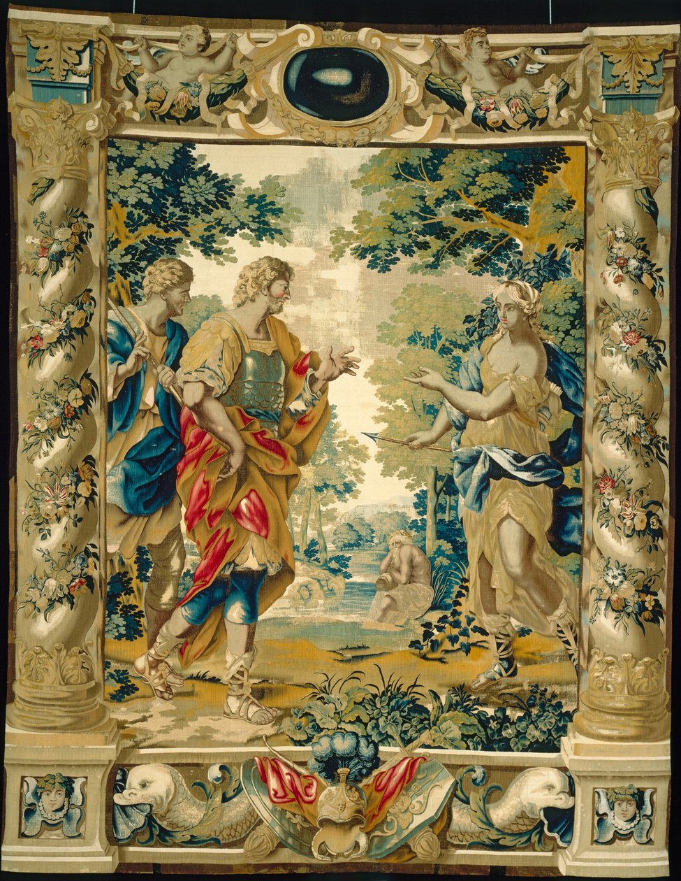 Dido ve Aeneas, 1679. by Giovanni Francesco Romanelli