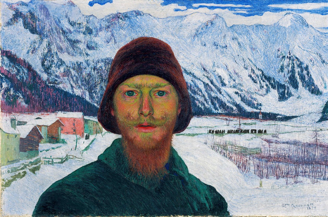 Otoportre, 1899. by Giovanni Giacometti
