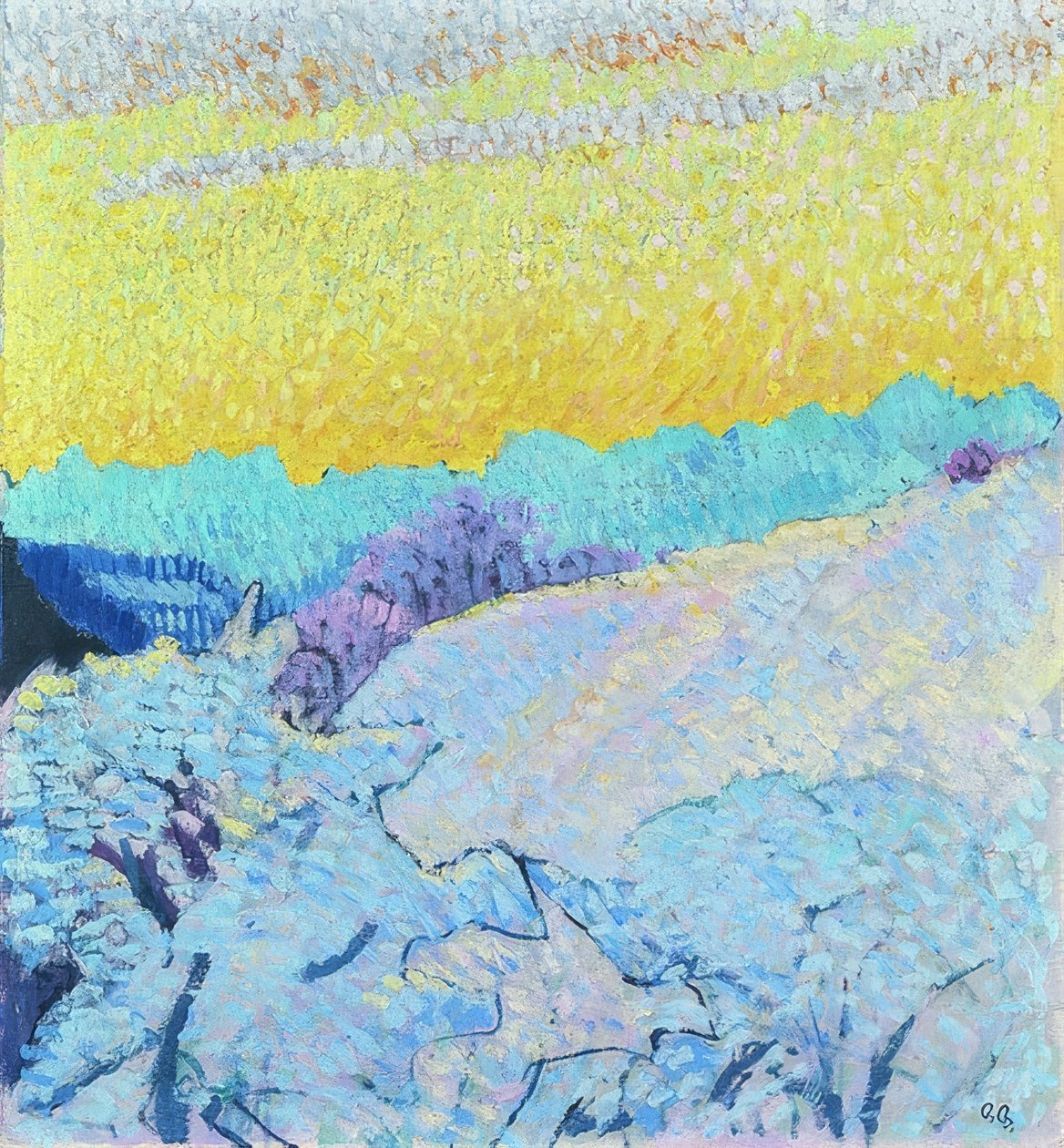 Kışabend. 1905-06 by Giovanni Giacometti