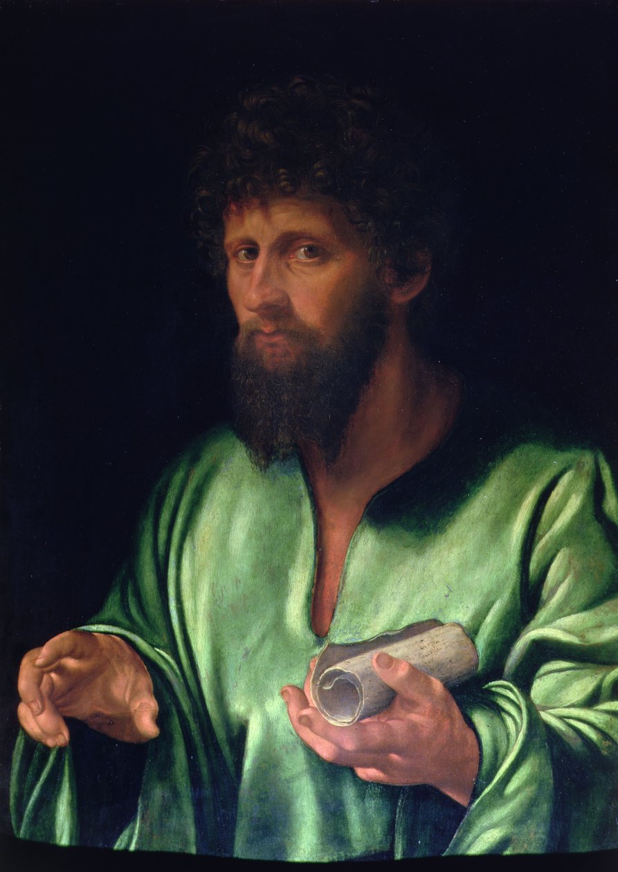 Bir Antik Çağ Filozofu by Giovanni Girolamo Savoldo