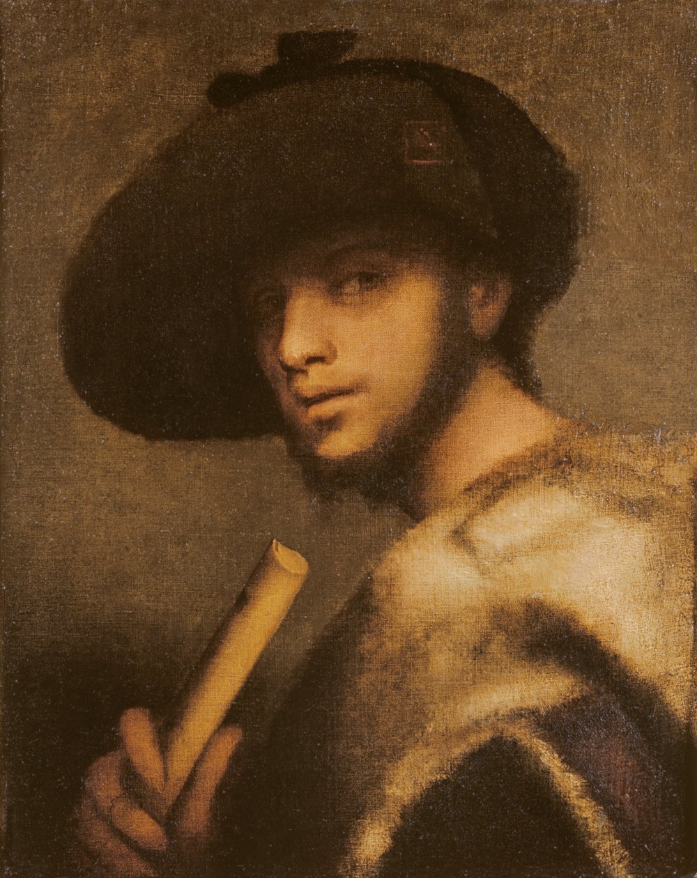 Bir Piper (tuval üzerine yağlı boya) by Giovanni Girolamo Savoldo