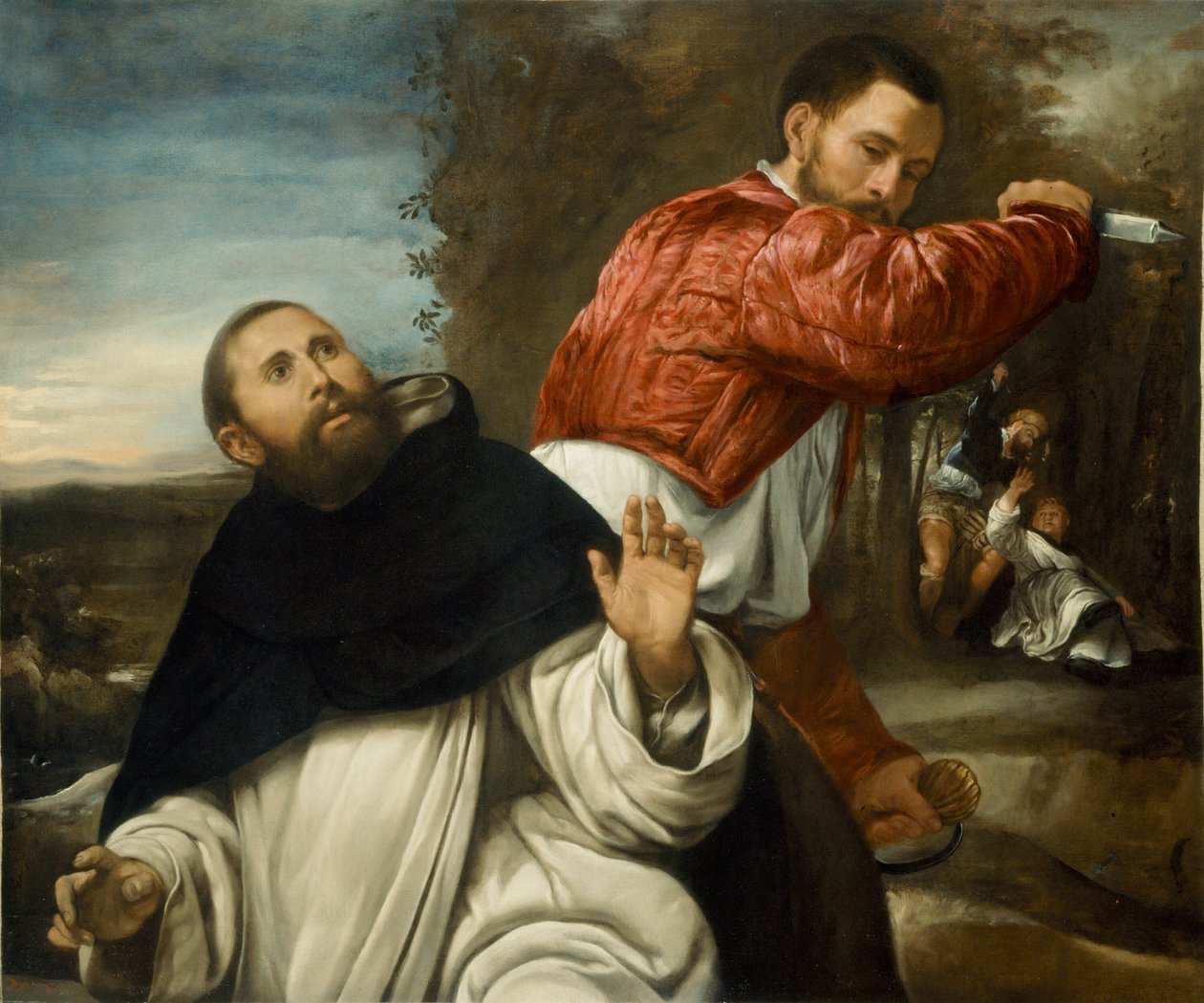 Aziz Peter Şehit Ölümü by Giovanni Girolamo Savoldo
